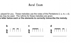 Aural-Exam